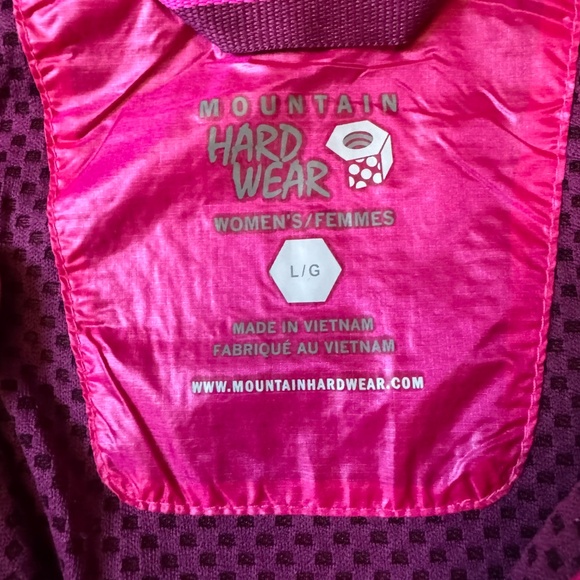 Mountain Hardwear Ghost Lite Pro Jacket Women’s L Ultralight Windbreaker NWT - Picture 8 of 16